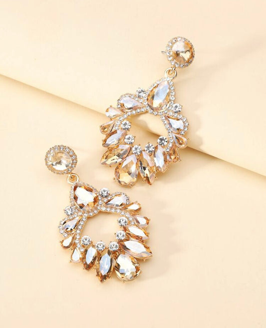 Champagne Gold Earrings