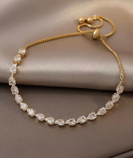 Teardrop Crystal Bracelet